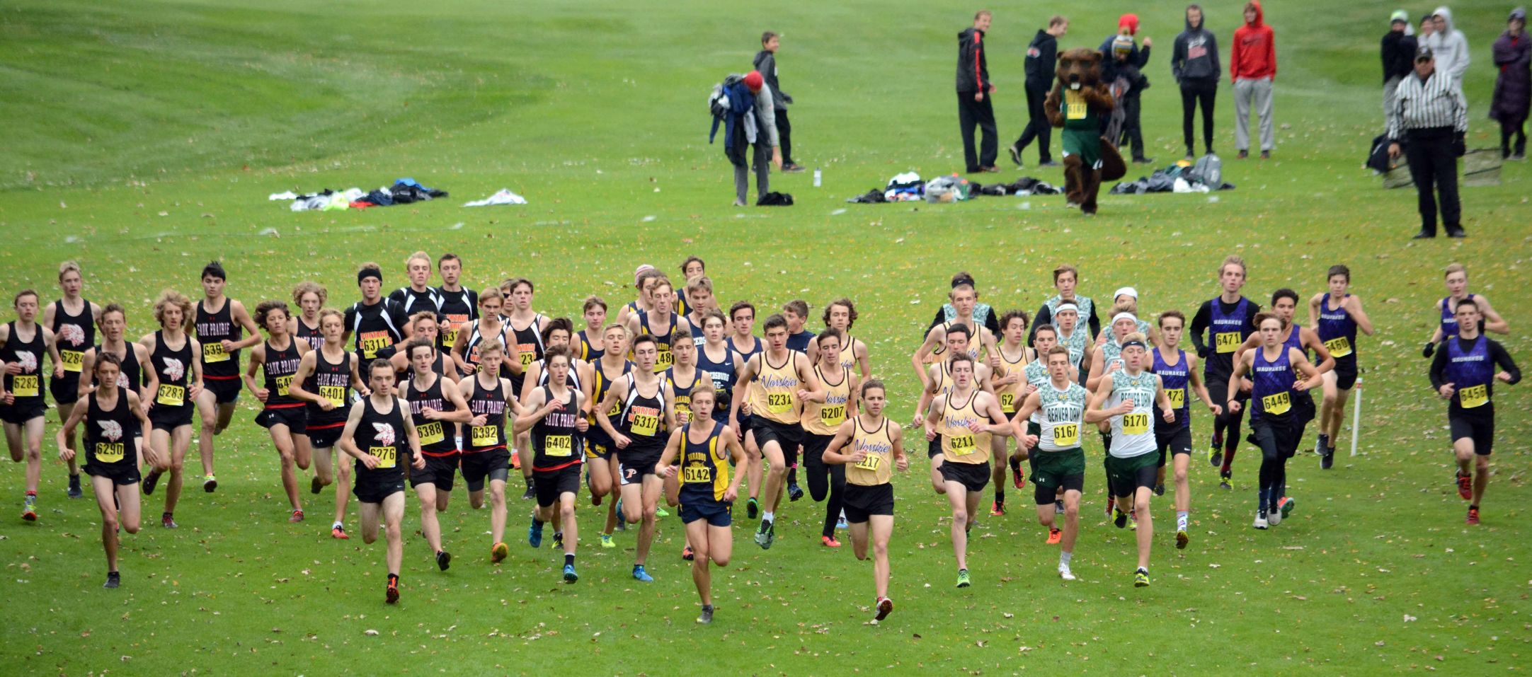 Boys race begins